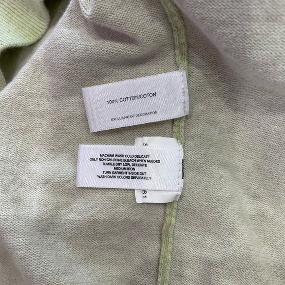 Cutter & Buck Green Half-Zip Sweater Vest - Picture 4 of 4